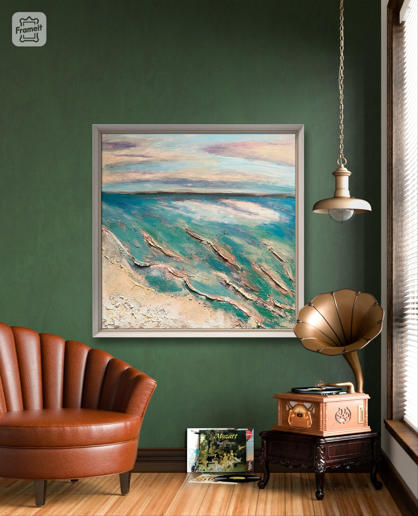 Pastel sea