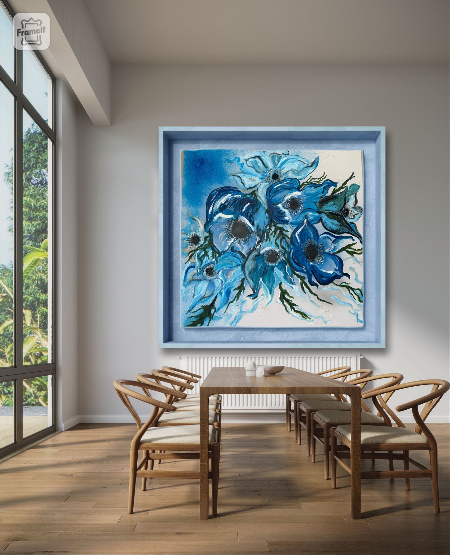 Blues flowers