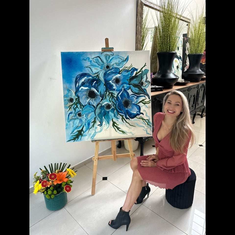 Blues flowers