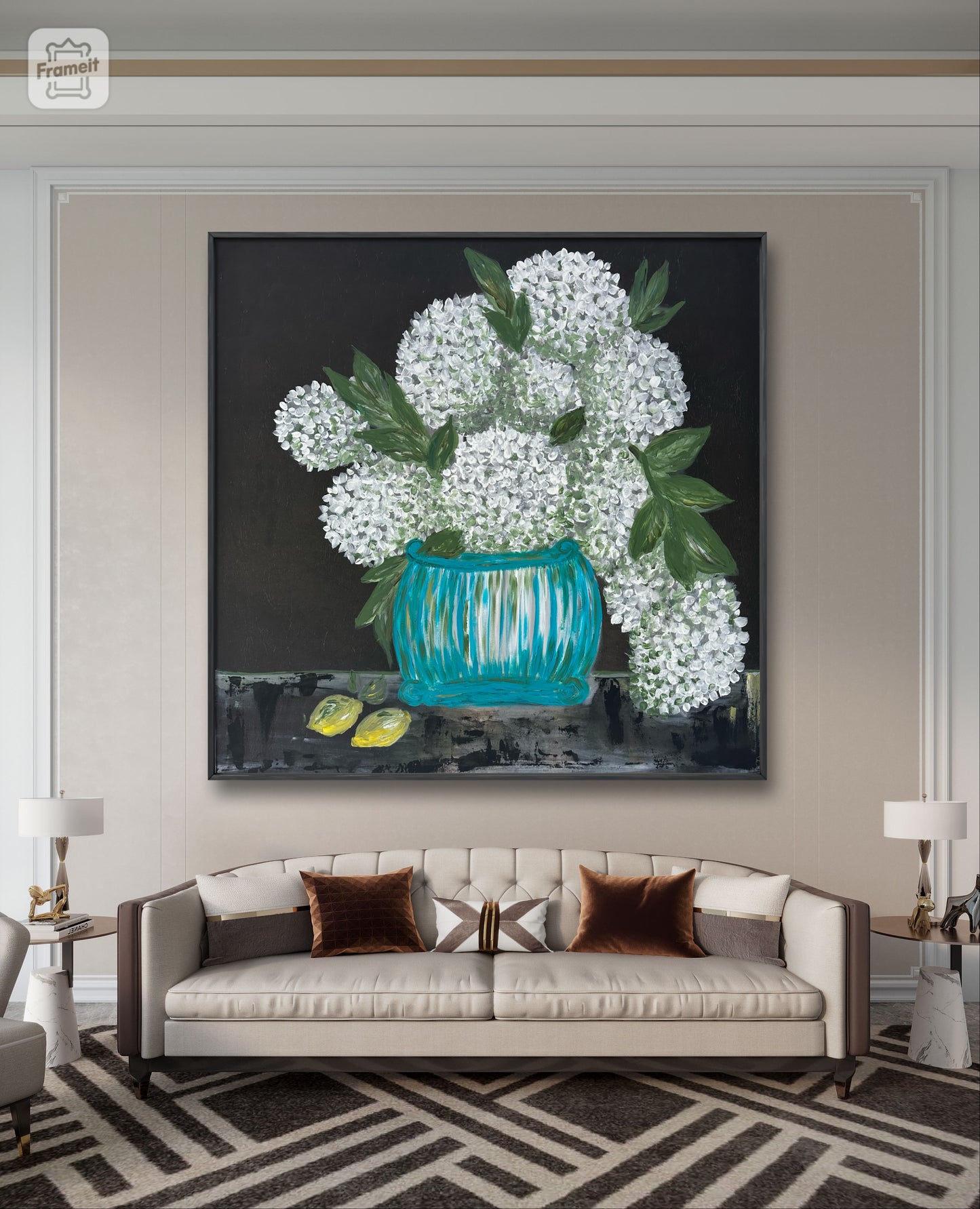Hortensia green