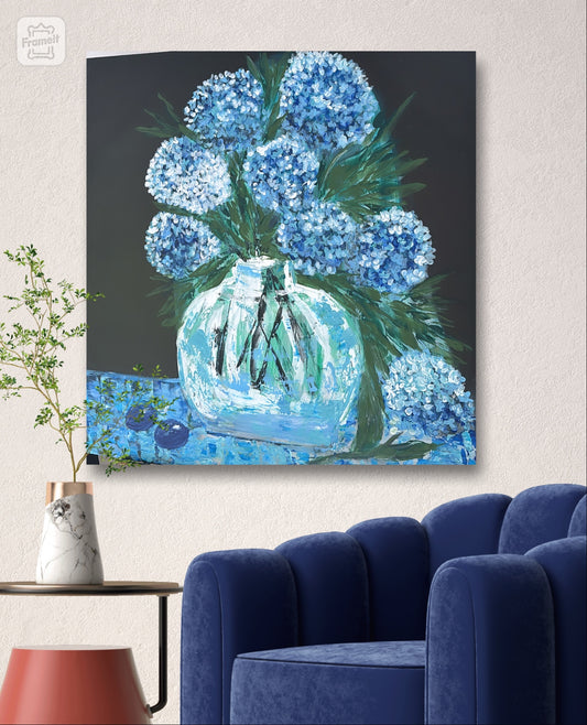 Hortensia blue